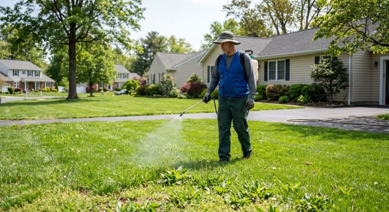 Lawn Weed Control in Rockwall, TX